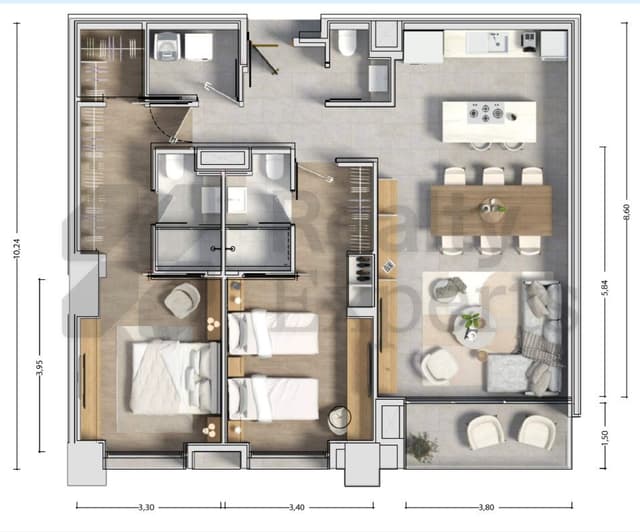 Departamentos en Venta en Zona Valle Oriente