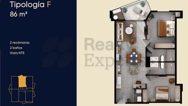 Departamentos en Venta en Santa María