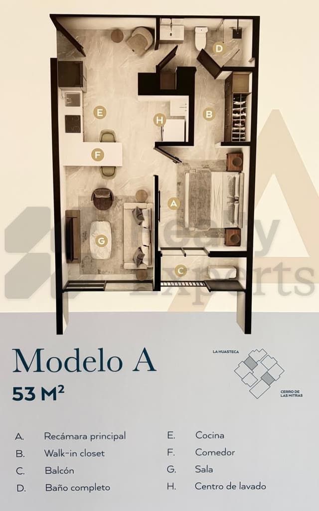 Departamentos en Venta en Bosques de la Huasteca
