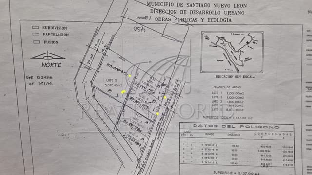 Terrenos en Venta en Sin Colonia