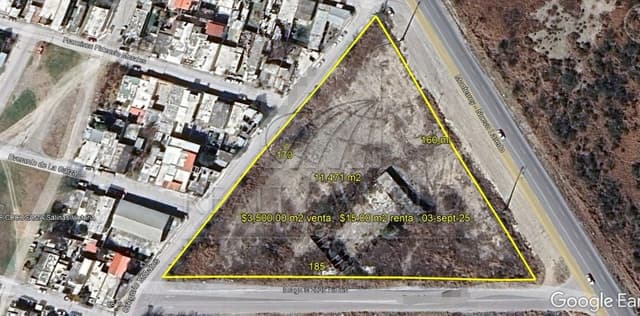 Terrenos en Venta en Agrarista