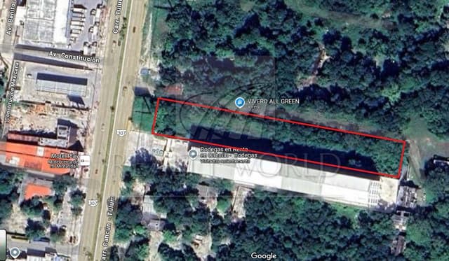 Terrenos en Venta en Cancún (Internacional de Cancún)