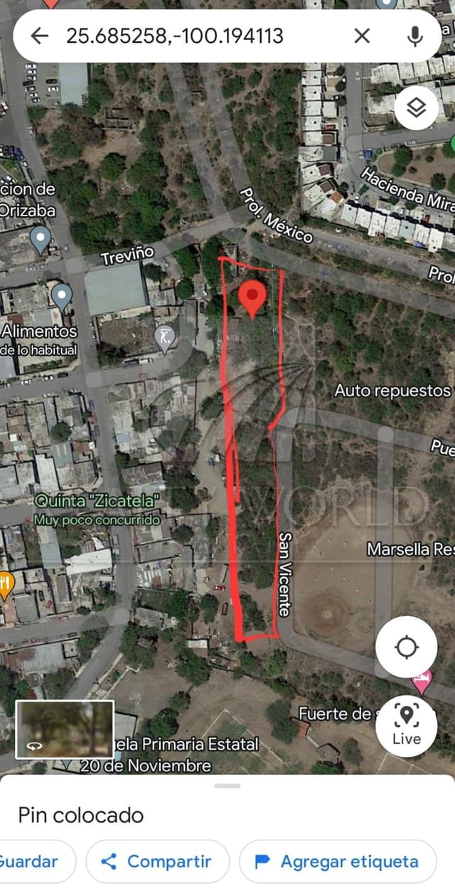 Terrenos en Venta en Valle de las Sabinas