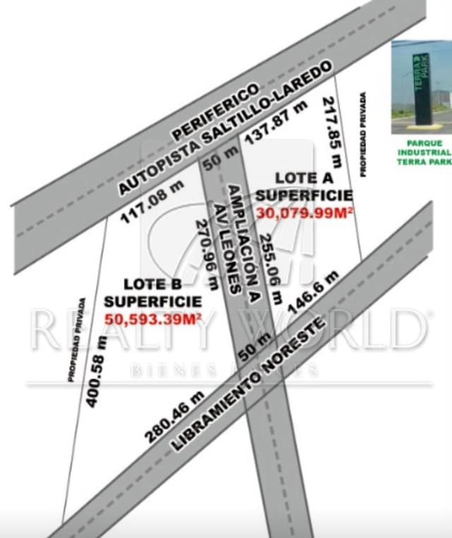 Terrenos en Venta en Ciudad Industrial Mitras