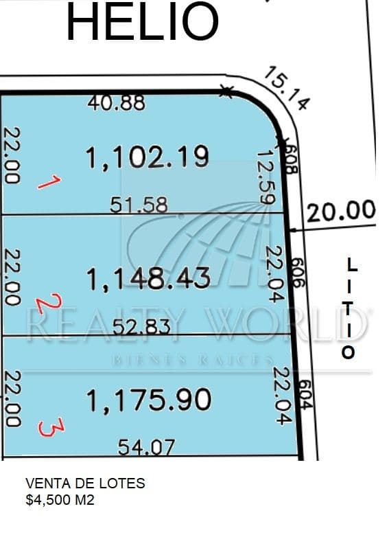 Terrenos en Venta en Parque 300