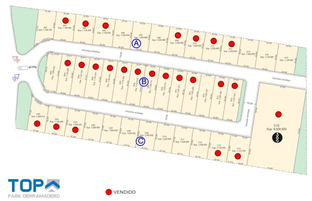 Terrenos en Venta en DERRAMADERO