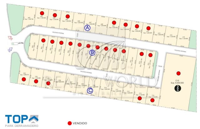 Terrenos en Venta en DERRAMADERO
