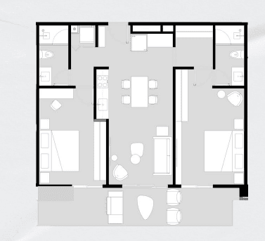 Departamentos en Venta en Centro
