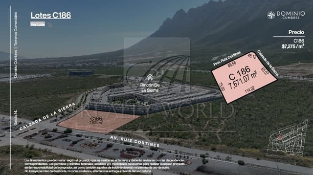 Terrenos en Venta en Dominio Cumbres