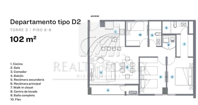 Departamentos en Venta en Mirador Residencial