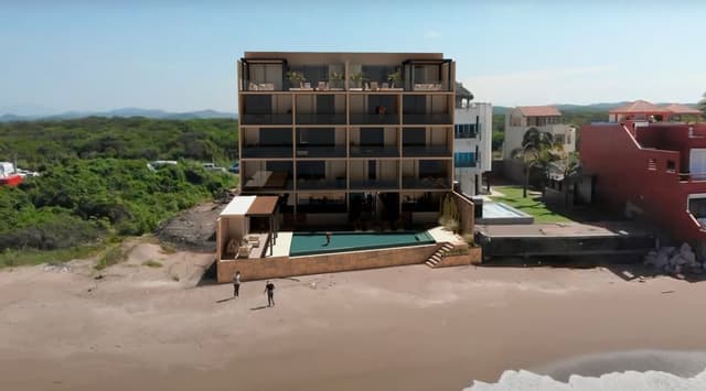 Departamento en JADE BEACH CONDOS a pie de playa 2 recámaras