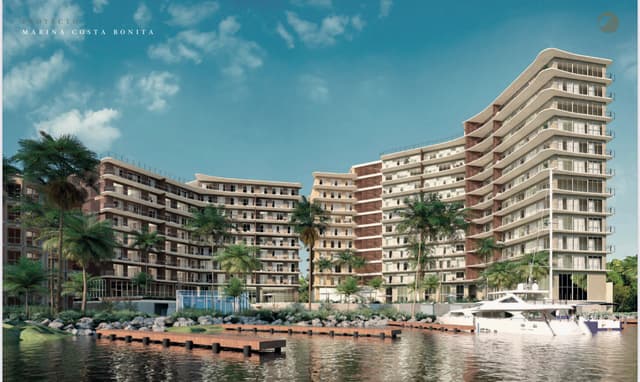 Departamento en venta en Marina Mazatlan con Sistema Lock Off