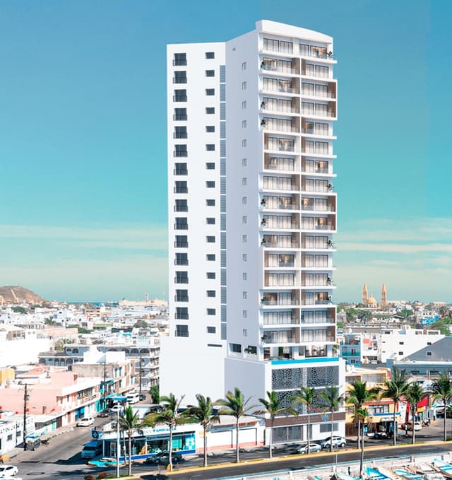 Departamento en venta Vista al Mar en Mazatlan 2 Recámaras
