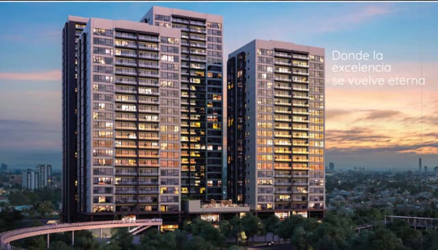 Departamento en venta 2 recamaras en Iqono Park