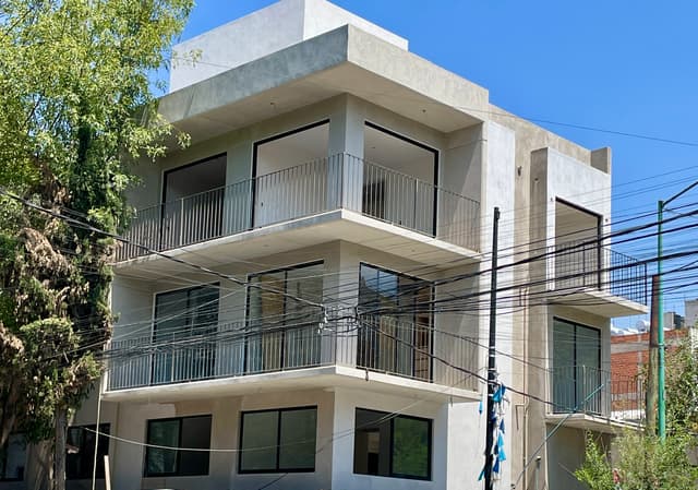 Departamento en venta a estrenar en Santa María la Ribera 2 Recámaras