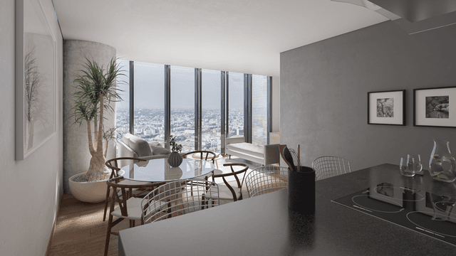 Hermoso departamento con la mejor vista de la ciudad.