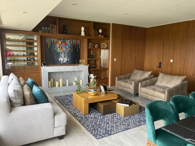 Departamento en Renta Amueblado Av. Santa Fe - 3 Recámaras