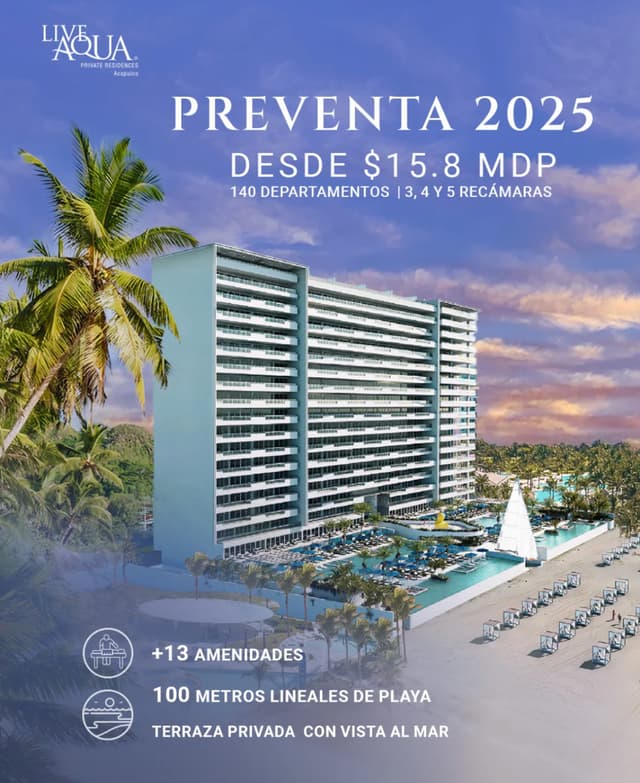 Live Aqua Prívate Residences Acapulco