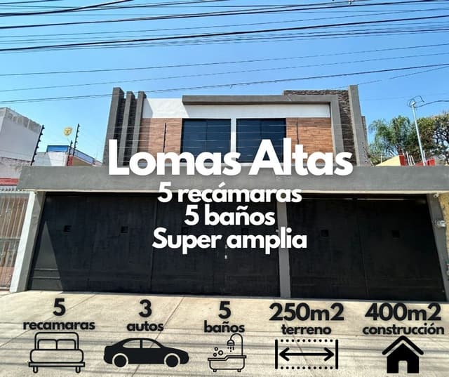 CASA EN VENTA EN LOMAS ALTAS