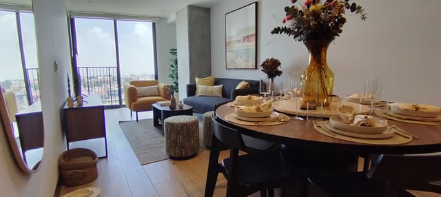 Renta Dpto 1 Hab. y 1.5 Baños CON o SIN MUEBLES en Interlomas