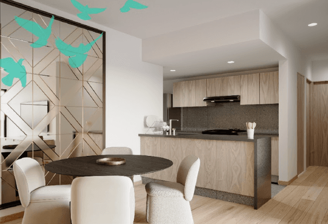 Estrena departamento en Cuauhtemoc. 2 rec, 1 estac. Balcón