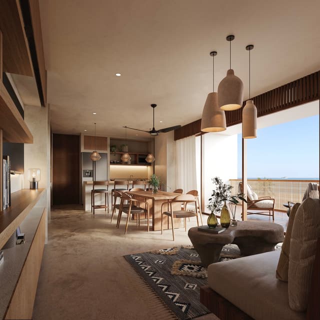 Departamento en Venta en Sisal Yucatán