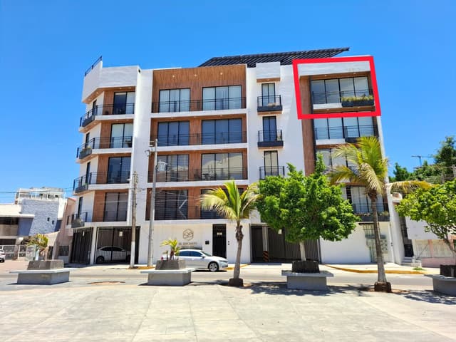 Departamento en venta con vista al Estadio de 2 Recámaras