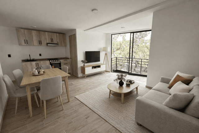 DEPARTAMENTO EN VENTA EN MOCTEZUMA 1A SECC