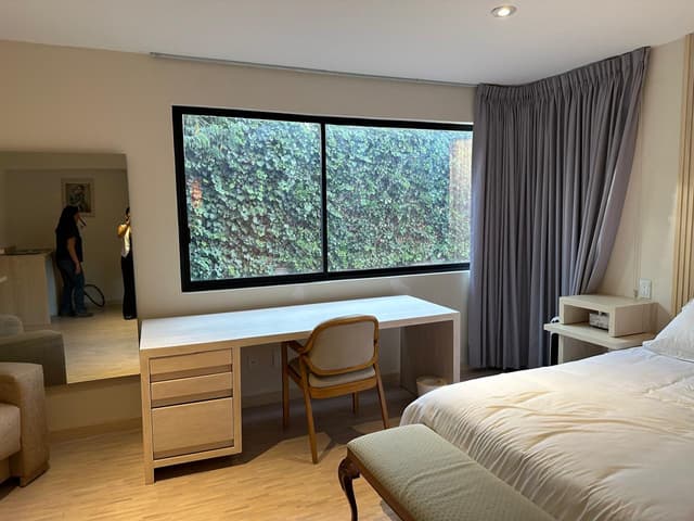 Habitación amueblada en renta en Jardines del Pedregal 1 Recámaras