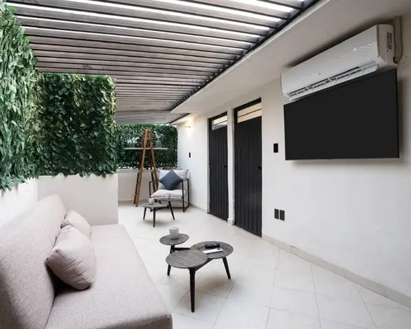 Departamento AMUEBLADO en renta POMONA -ROMA NORTE-