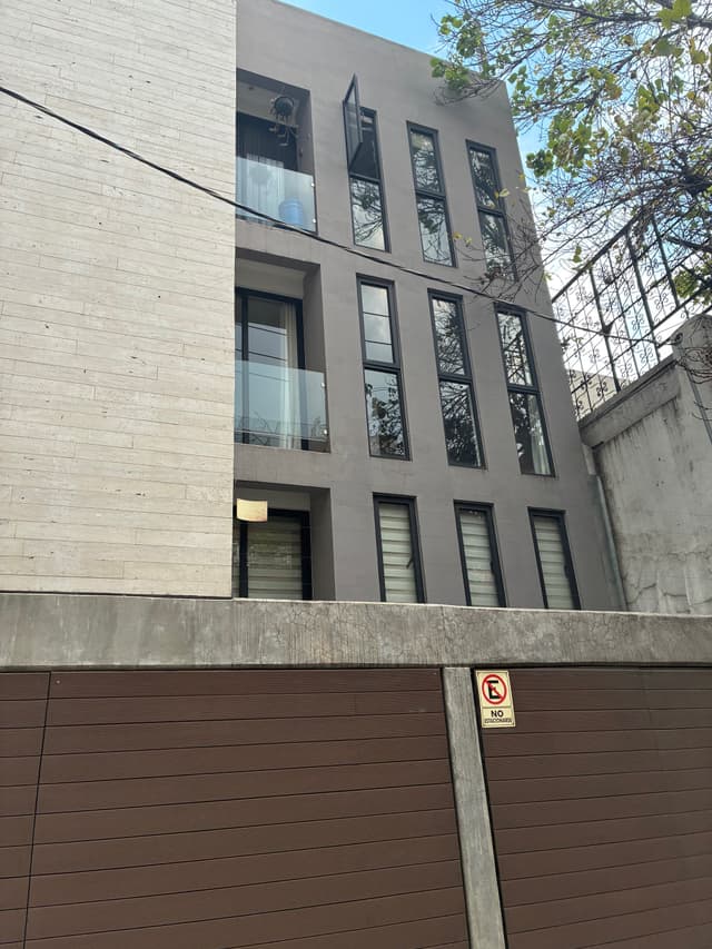 Departamento en renta en Santa María la Ribera 2 Recámaras