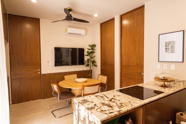 Venta de Departamento de 1 Habitación en Cholul, Mérida