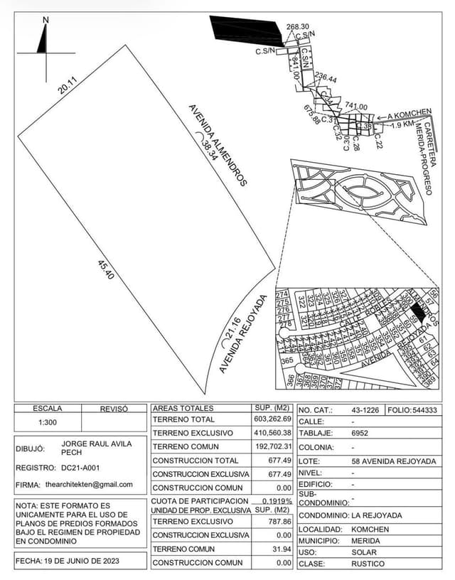 Terreno en Venta en la Rejoyada dentro de Condominio