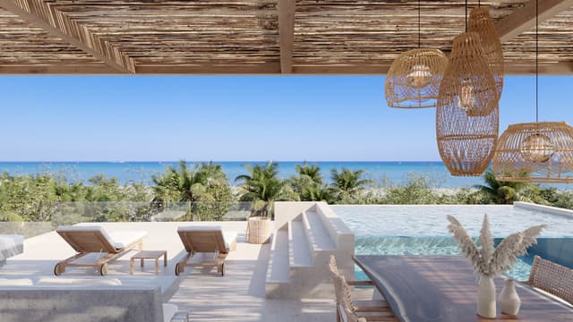 Departamento en VENTA, Joaquín Zetina Gasca, Puerto Morelos, Q.R.