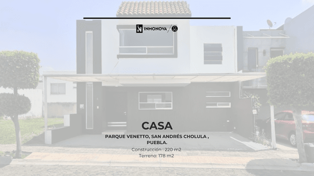 Casa en Parque Veneto, Lomas de Angelópolis