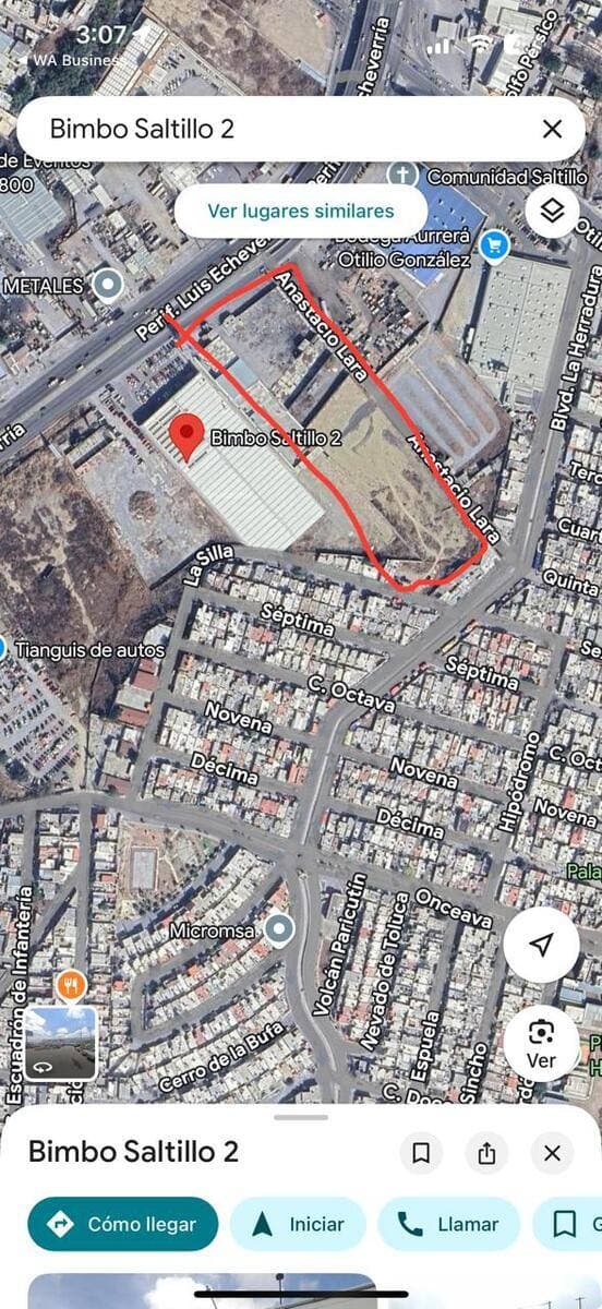 Terreno Industrial en Venta en Saltillo