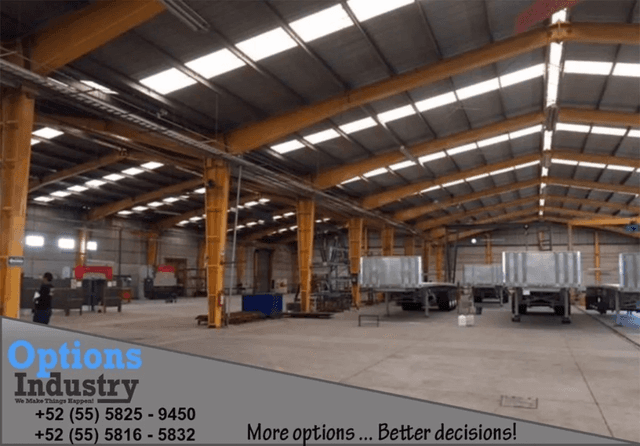 Excelente bodega industrial en Toluca