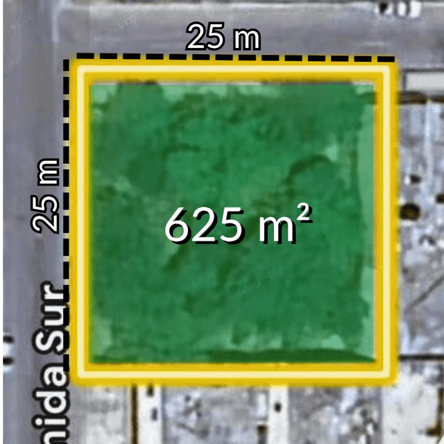 625 m² para Construir en un Terreno con Uso de Suelo Mixto en la Av. 125