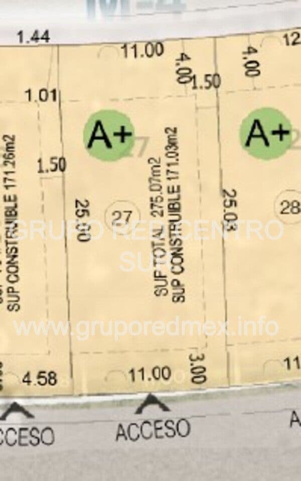 LOTE 27, ETAPA 1 FRACCIONAMIENTO LAGO JURIQUILLA, QUERETARO, QRO.