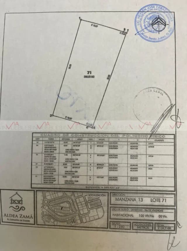 Terreno en Venta en Aldea Zama, Tulum, Quintana Roo