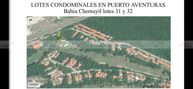 Terreno en Venta en Puerto Aventuras, Playa del Carmen, Quintana Roo