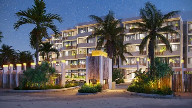 Departamento en venta en Telchac Puerto_ Frente al mar