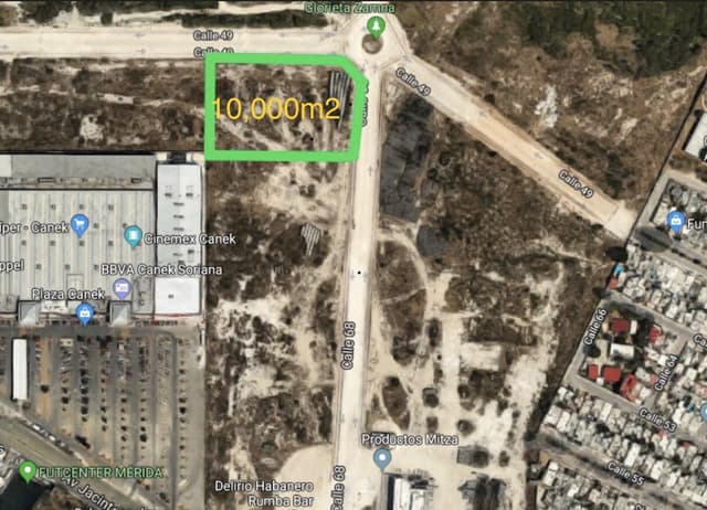 Magnífico Terreno (Lote 6B) en venta al poniente por Av Mérida 2000