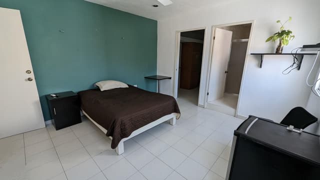 Tipo estudio, Baño Closet vestidor, Equipado, a 2 min de Altabrisa y hospitales