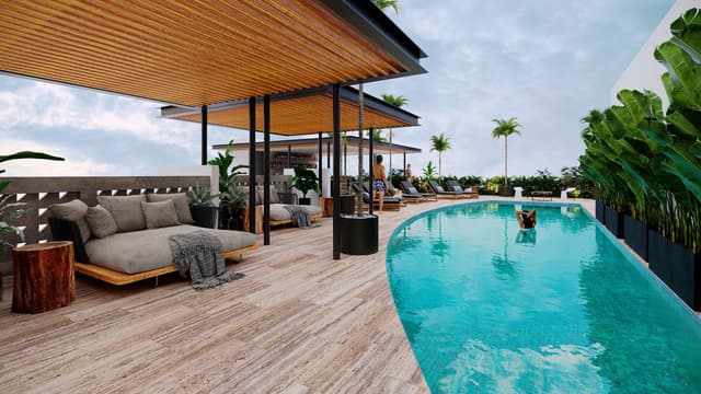 Invierte|Estudio Ideal Para Solteros, Parejas o Inversores| Playa del Carmen