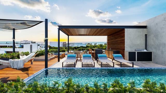 PERFECTO ESTUDIO EN ZONA PRIVILEGIADA | AMENIDADES UNICAS | PLAYA DEL CARMEN