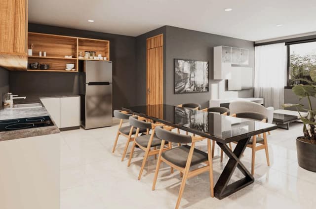 Departamento de 2 recamaras con amenidades PREVENTA en Temozón