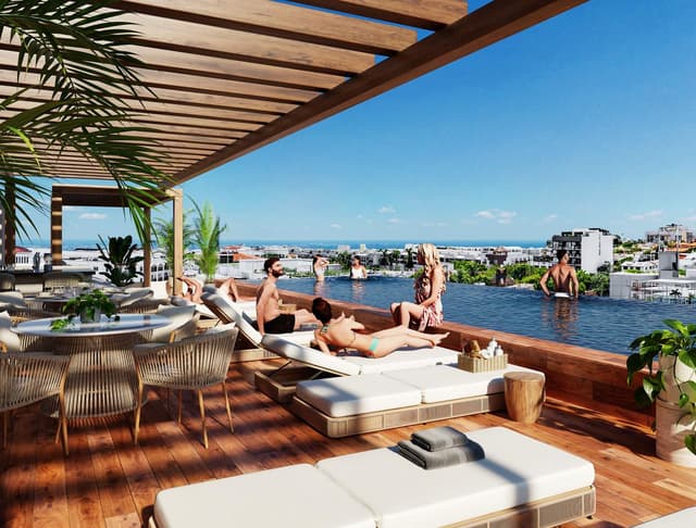 Impresionante Departamento 2 Dormitorios en Increíble Desarrollo en Playa del Carmen | Centro