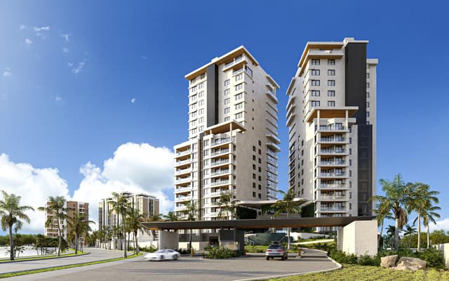 Cancún Playa Serena: 3BR con Vistas Relajantes del Océano