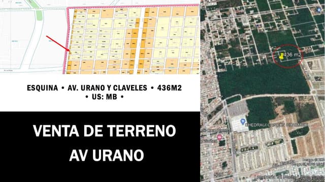 Lote en Venta con Uso de suelo Mixto Cerca de Av Huayacan